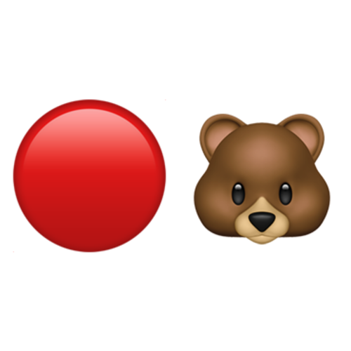🔴🐻 Emoji Domain iOS rendering